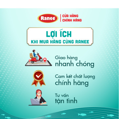 Combo 4 Nước mắm nhĩ dinh dưỡng Ranee cá cơm 40N 500ml