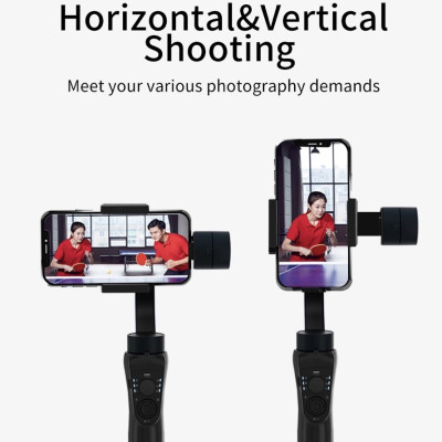 Gậy chống rung Wiwu 3-Axis Stabilized Gimbal S5B cho điện thoại thông minh dưới 6 inch, hỗ trợ chụp toàn cảnh 180 độ/ 330 độ - Hàng chính hãng