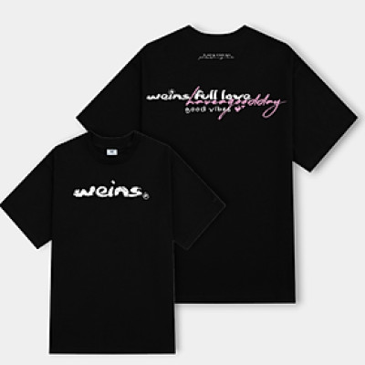 Áo thun Unisex WE.INS - FULL LOVE, Áo phông WEINS, Áo thun oversized WEINS, Áo Thun Tay Lỡ