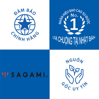 Bao Cao Su Có Gai Nhật Bản Sagami Extreme White (10 Cái / Hộp)