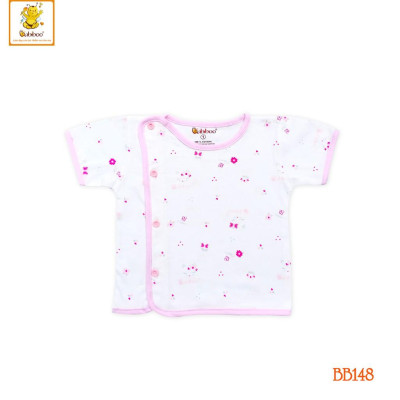 Áo sơ sinh BABIBOO áo sơ sinh tay ngắn vải cotton - BB148