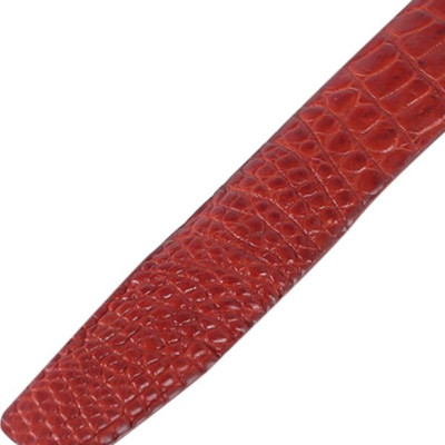 Thắt Lưng Nữ Da Cá Sấu Huy Hoàng HT5202 - Nâu Đỏ