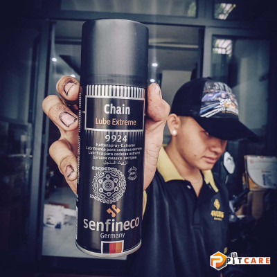 Chai Xịt Dưỡng Sên Senfineco 9924 Chain Lub Extreme Ceramic 200ml
