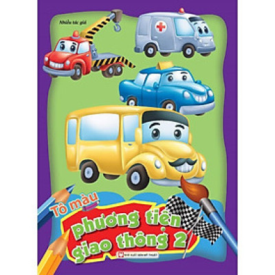 Sách - Tô Màu Phương Tiện Giao Thông 2 - Tân Việt Books