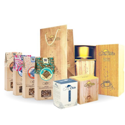 Cà Phê Chồn phin giấy - Hộp 10 Gói x 15g