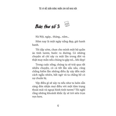 Tôi Và Nỗi Buồn Không Muốn Làm Khổ Nhau Nữa