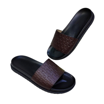 Dép Nam Quai Ngang HÀ NAM Da Bò Thật Cao Cấp DNA2182