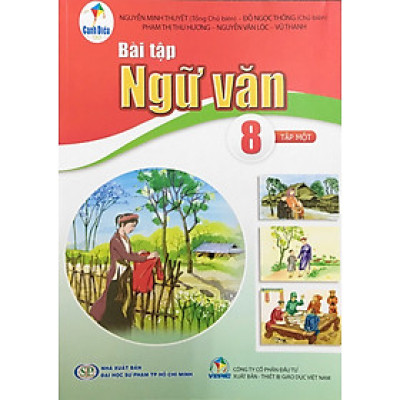 Sách bài tập Ngữ Văn 8- Tập 1- Cánh Diều (Kèm Nilon bọc Sách)