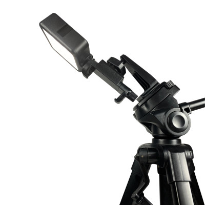 Combo Tripod Yunteng VCT 668 kèm Đèn RGB và kẹp xoay 360 độ - Hàng chính hãng