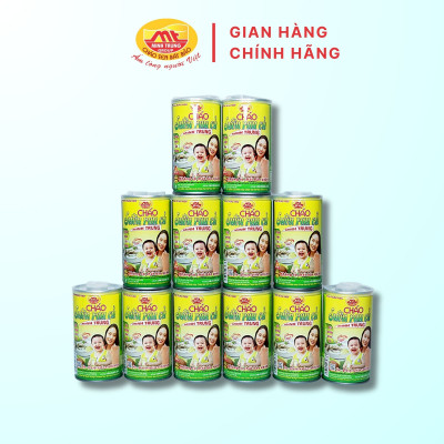 Cháo sườn rau củ Minh Trung 365g - Cháo Sườn 12 (combo 12 lon)