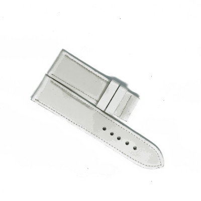 HJ8133-34-35-36 - Dây đồng hồ Huy Hoàng da bò size 22, 24, 26 màu trắng, cam, kem, tím nhạt