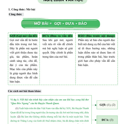 Sách công thức viết văn siêu tốc cho học sinh THCS + cuốn 101 bài văn mẫu nghị luận -  Cô Phan Hồ Điệp Đậu Ngọt