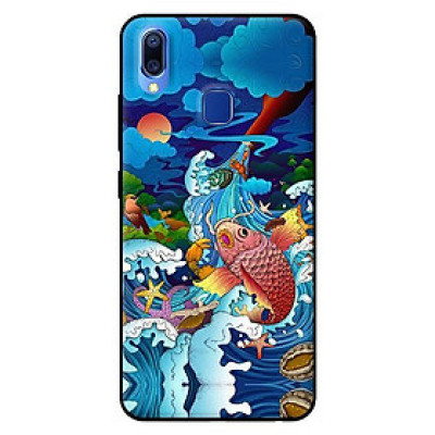 Ốp in cho Vivo Y95 Mưa Cá Chép - Hàng chính hãng