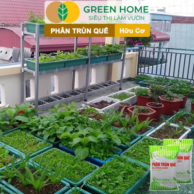 Phân Trùn Quế Greenhome, Lavamix, Bao 2kg, Nguyên Chất, Bổ Sung Dinh Dưỡng, Cải Tạo Đất, Hữu Cơ Tiện Lợi, Bón Rau, Hoa