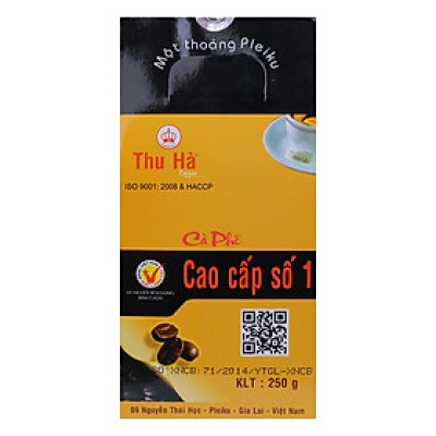 Cà Phê Bột Cao Cấp Số 1 Thu Hà (250g / Hộp)