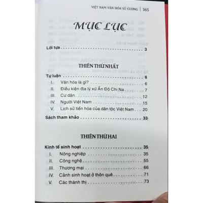 Sách - Việt Nam Văn Hóa Sử Cương - In Theo Bản 1938, Xuất Bản Bốn Phương - Minh Thắng