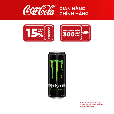 Hộp 6 Lon Nước Tăng Lực Giải Khát Monster Mix 3 vị Monster Energy, Monster Ultra Paradise, Monster Mango Loco 355ml/Lon  Coca-Cola Official Store_TK