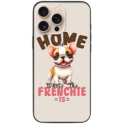 Ốp lưng dành cho Iphone 15 - 15 Plus - 15 Pro - 15 Pro Max - Chú Cún HOME - Hàng Chính Hãng