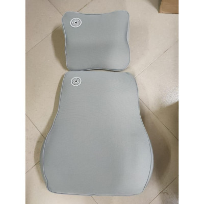  Bộ tựa đầu tựa lưng cao su non nguyên khối - bộ gối đầu tựa lưng trên ô tô