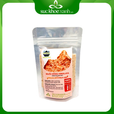 Muối hồng Himalaya Dạng Mịn ,Túi 100g