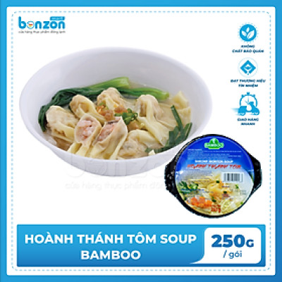 Hoành thánh tôm soup Bamboo 250g