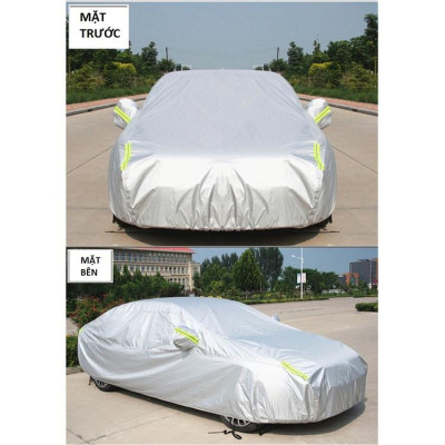 Bạt trùm xe ô tô 4,5 chỗ FORD FIESTA vải dù oxford cao cấp , áo bạt phủ trùm che kín che