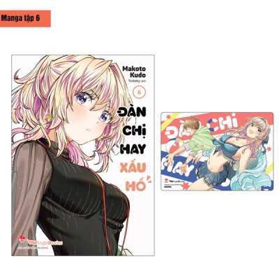 Sách - Đàn Chị Hay Xấu Hổ - Tập 6 - Tặng Kèm Card Bo Góc