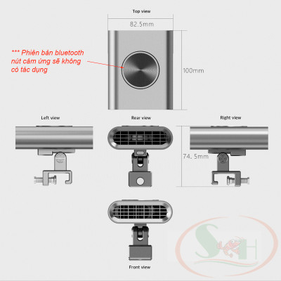 Quạt Chihiros Cooling Fan Bluetooth tản nhiệt làm mát nước bể cá tép thủy sinh