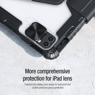Bao da kèm kệ xoay 360 Nillkin Bumper SnapSafe Magnetic cho Pad Gen 10 2022 - Hàng chính hãng