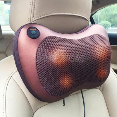  Gối Massage Vai Gáy 8 Bi Hồng Ngoại Công Nghệ Nhật Bản Cao Cấp