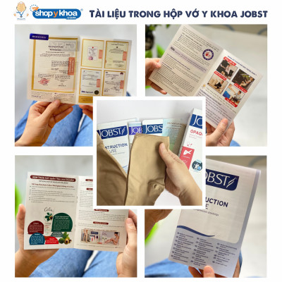 [Da nhạy cảm] Vớ y khoa đùi silicone JOBST Opaque Sensitive - Mỏng,màu da,kín ngón, 20-30mmHg,giãn tĩnh mạch