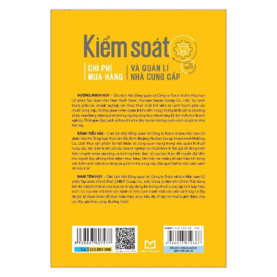 Sách: Kiểm Soát Chi Phí Mua Hàng Và Quản Lí Nhà Cung Cấp - Cẩm Nang Dành Cho Các Doanh Nghiệp