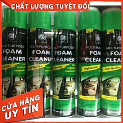 Chai bọt tẩy nỉ,nội thất,đánh trần, tapo  ô tô siêu sạch Hàng Cao Cấp